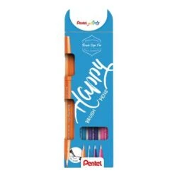 Sets De 4 Brush Sign Pen Pentel -Couleurs d'Art Promos Boutique Setsde4BrushSignPenPentel 3