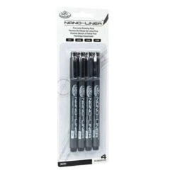 Sets De 4 Feutres Nano Liner Royal Langnickel