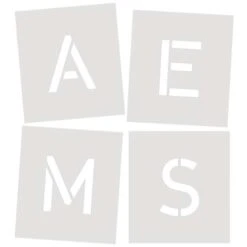 Sets De Pochois Lettres Ou Chiffres Standargraph