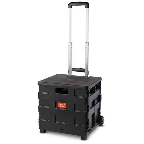 Trolley Avec Caisse Rigide Pliable 1 Trolley Avec Caisse Rigide Pliable